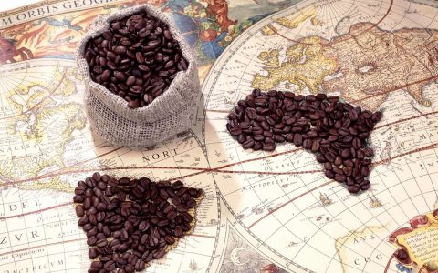 kahve ve harita, kahve tarihi